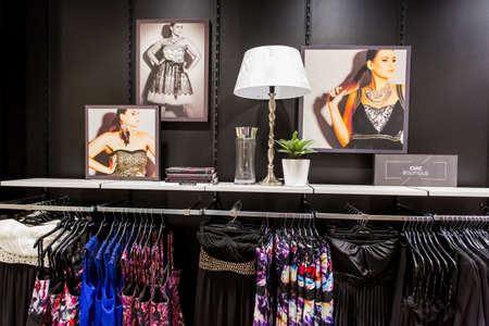 Johannesburg, South Africa - October 09 2013: Plus Size Clothing Store City Chic at Sandton Cityのeditorial素材