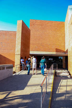 Johannesburg, South Africa, September 11, 2011, Outside Hector Pieterson Memorial Museum in Soweto Johannesburgのeditorial素材