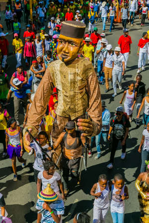 Pretoria, South Africa, 09/24/2016, Floats and fancy dress costumes at the Gauteng Carnival in...