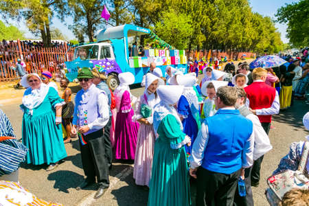 Pretoria, South Africa - September 24 2016: Floats and fancy dress costumes at the Gauteng Carnival in Pretoriaのeditorial素材