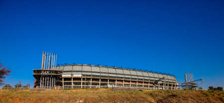 Johannesburg, South Africa, September 11, 2011, Orlando Soccer Stadium in Sowetoのeditorial素材
