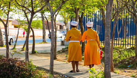 Johannesburg, South Africa, September 11, 2011, Street Photography of people in Soweto Johannesburg