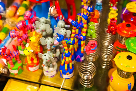 Johannesburg, South Africa - April 27 2011: African Curios in an Up-Market Retail shop in Sandton, South Africaのeditorial素材