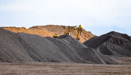 Johannesburg, South Africa - April 20 2012: Manganese Mining and Equipmentのeditorial素材