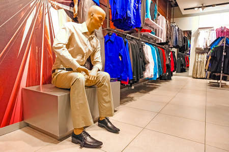 Johannesburg, South Africa - July 05 2011: Interior of a Fashion Clothing Retail Storeのeditorial素材
