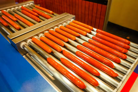 Johannesburg, South Africa - July 05 2011: Interior of Fast Food Take Out Restaurant in a Mallのeditorial素材