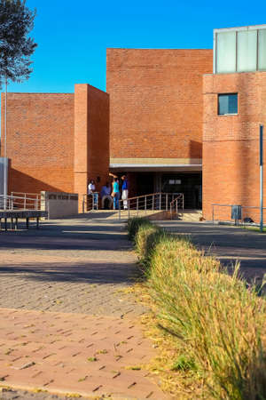 Johannesburg, South Africa, September 11, 2011, Outside Hector Pieterson Memorial Museum in Soweto Johannesburgのeditorial素材
