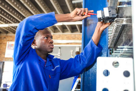 Johannesburg, South Africa - May 8 2012: Vocational Skills Training Centre in Africa