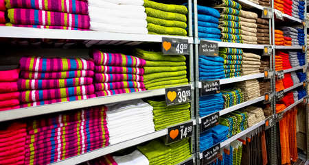Johannesburg, South Africa - July 05 2011: Inside Interior of a Home Furnishing Storeのeditorial素材