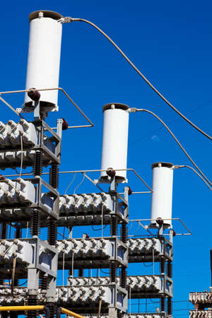 Johannesburg, South Africa - April 11 2012: Electric Power Distribution Plant Facilityのeditorial素材