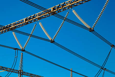 Johannesburg, South Africa - April 11 2012: Electric Power Distribution Plant Facilityのeditorial素材