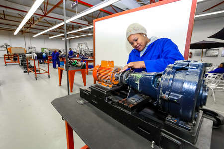 Johannesburg, South Africa - July 23 2012: Vocational Skills Training Centre in Africa