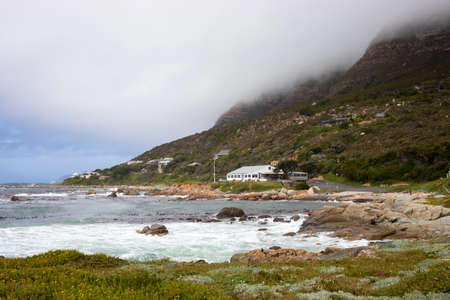 Cape Town, South Africa - October 1, 2021: Miller's Point boat loanch off the False Bay coast of Cape Townのeditorial素材