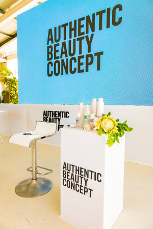 Cape Town, South Africa - November 15, 2022: Authentic Beauty Concept brand of products for hair salonのeditorial素材