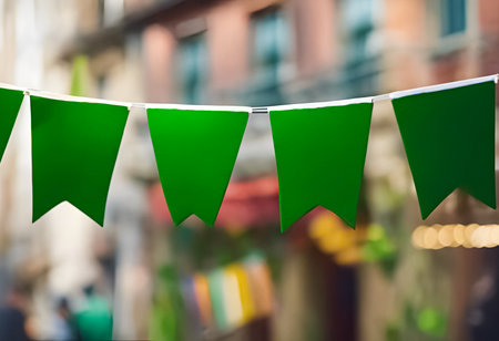 An AI Generative illustration of St Patrick's Dayの素材