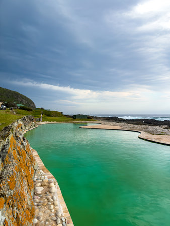 Garden Route, South Africa - October 13, 2025: Campsite at Storms River Mouth Parkのeditorial素材