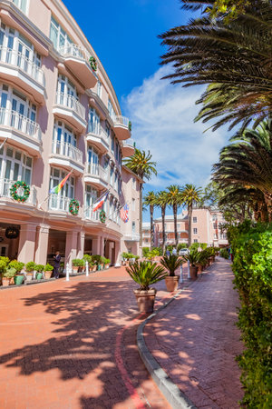 Cape Town, South Africa - November 18, 2025: Exterior of Mount Nelson Hotelのeditorial素材