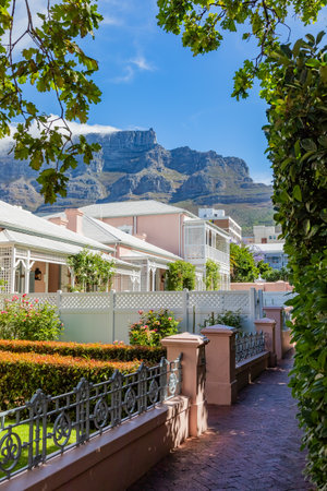 Cape Town, South Africa - November 18, 2025: Exterior of Mount Nelson Hotelのeditorial素材