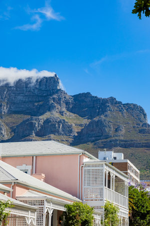 Cape Town, South Africa - November 18, 2025: Exterior of Mount Nelson Hotelのeditorial素材