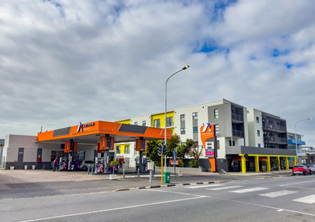 Cape Town, South Africa - September 16, 2025: Astron Energy petrol stationのeditorial素材