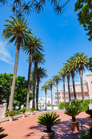 Cape Town, South Africa - November 18, 2025: Exterior of Mount Nelson Hotelのeditorial素材