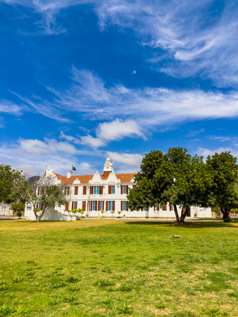 Graaff-Reinet, South Africa - October 25, 2025: Historical government buildings in small colonial era townのeditorial素材