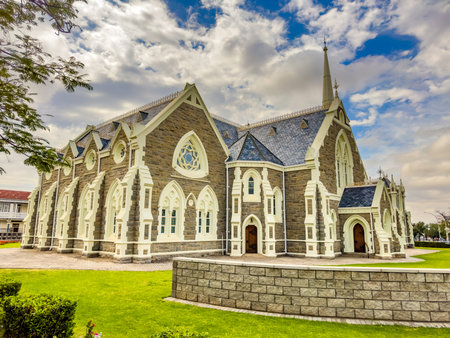 Graaff-Reinet, South Africa - October 25, 2025: Exterior of historic Dutch Reform Churchのeditorial素材