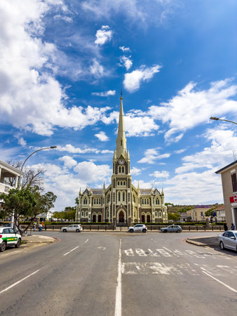 Graaff-Reinet, South Africa - October 25, 2025: Exterior of historic Dutch Reform Churchのeditorial素材