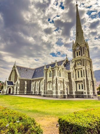 Graaff-Reinet, South Africa - October 25, 2025: Exterior of historic Dutch Reform Churchのeditorial素材