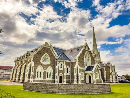 Graaff-Reinet, South Africa - October 25, 2025: Exterior of historic Dutch Reform Churchのeditorial素材