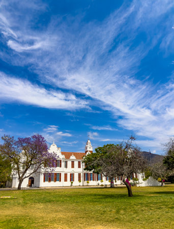 Graaff-Reinet, South Africa - October 25, 2025: Historical government buildings in small colonial era townのeditorial素材