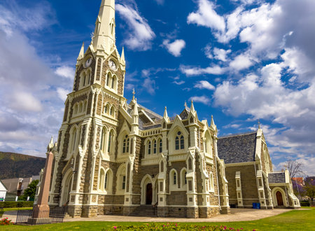 Graaff-Reinet, South Africa - October 25, 2025: Exterior of historic Dutch Reform Churchのeditorial素材