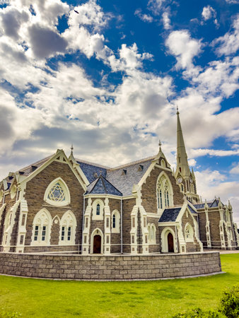 Graaff-Reinet, South Africa - October 25, 2025: Exterior of historic Dutch Reform Churchのeditorial素材