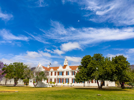 Graaff-Reinet, South Africa - October 25, 2025: Historical government buildings in small colonial era townのeditorial素材