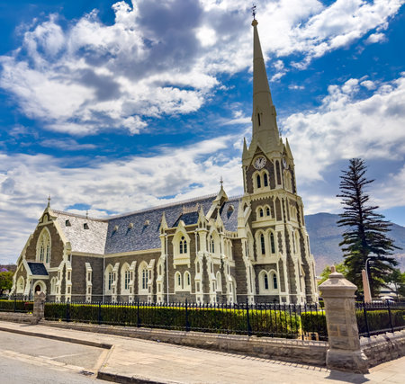 Graaff-Reinet, South Africa - October 25, 2025: Exterior of historic Dutch Reform Churchのeditorial素材