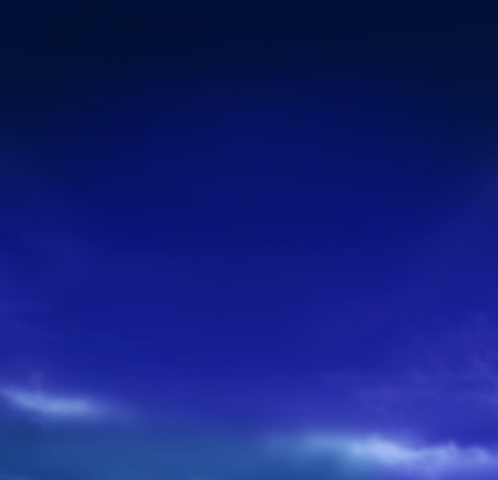 The blue sky with clouds, background