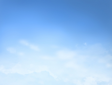 The blue sky with clouds, backgroundの写真素材