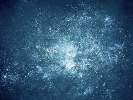 Night sky with stars as background. Watercolor