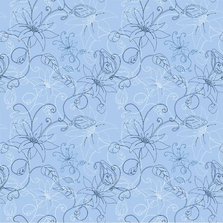 Abstract floral backgroundの写真素材