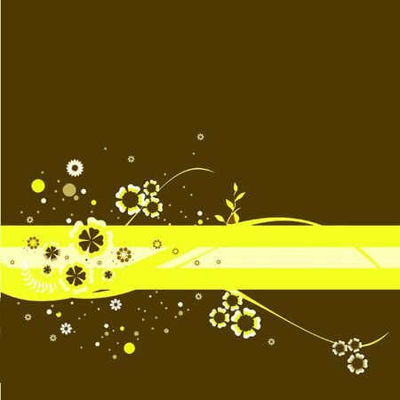 Abstract floral backgroundの写真素材