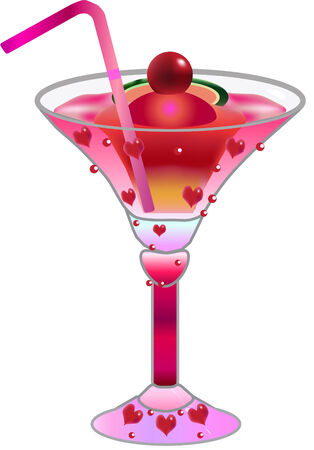 love coctailのイラスト素材
