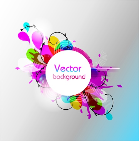 Colorful vector background.のイラスト素材