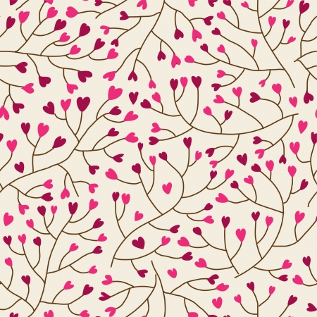 Floral seamless pattern in vector のイラスト素材