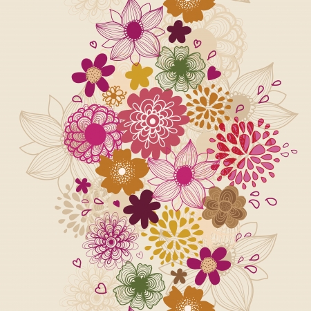 Vintage romantic backgroundのイラスト素材