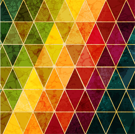 Colorful abstract geometric background. Vectorのイラスト素材