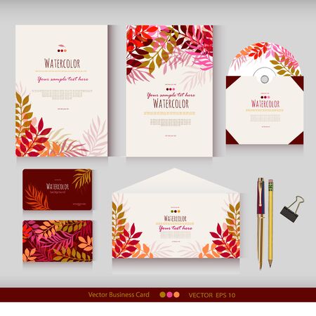Wedding Invitation, floral invite thank you. Floral poster, invite. Vector decorative greeting card or invitation design backgroundのイラスト素材