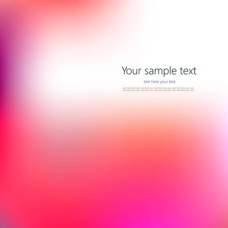 Abstract Creative concept vector multicolored blurred background.のイラスト素材