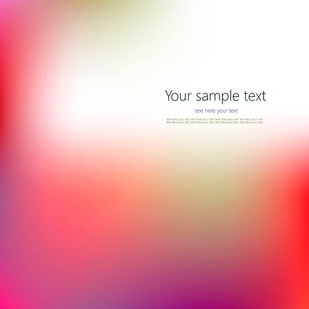 Abstract Creative concept vector multicolored blurred background.のイラスト素材