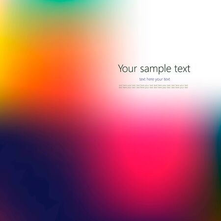 Abstract concept multicolored blurred background.のイラスト素材