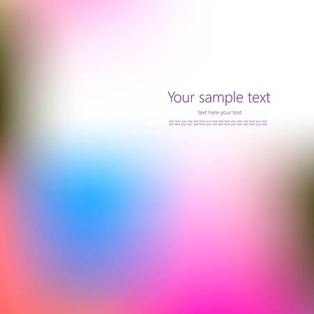 Abstract concept multicolored blurred background.のイラスト素材
